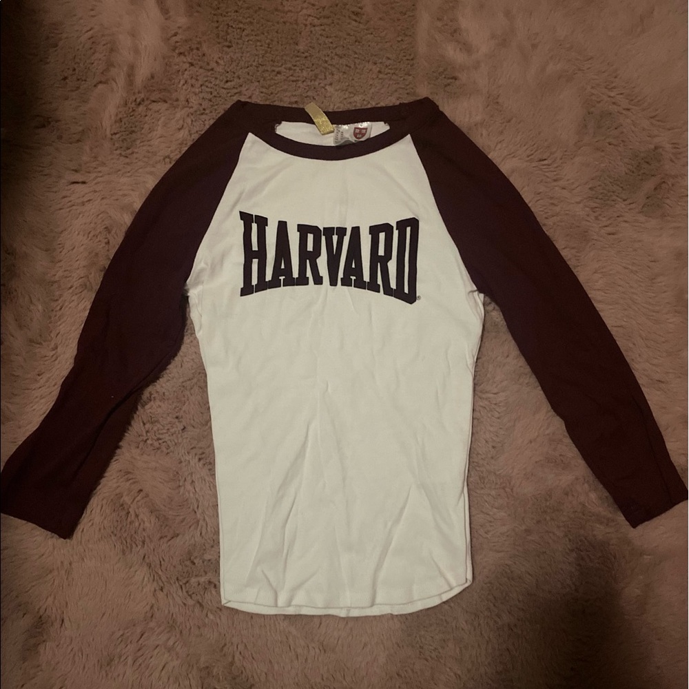 Harvard Baseball Tee